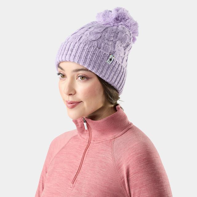 Smartwool Unisex Isto Retro Beanie Hat Lavender Sky Heather