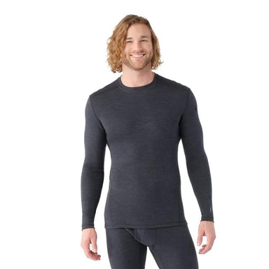 Smartwool Classic Thermal Merino Base Layer Crew Top Charcoal Heather