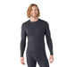 Smartwool Classic Thermal Merino Base Layer Crew Top Charcoal Heather