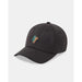 Tentree Tree Wave Sasquatch Tencel Peak Hat Meteorite Black Rubber