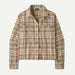 Patagonia Lightweight Fjord Flannel Camp Shirt Natural