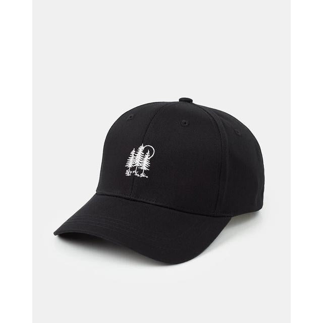 Tentree Golden Spruce Forest Elevation Hat Meteorite Black