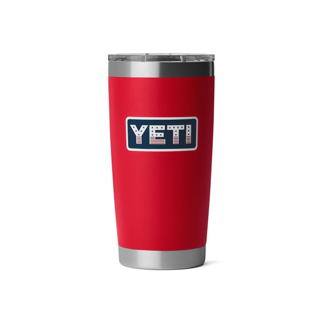Yeti Rambler 20 Oz Tumbler - Red/badge Red/Badge