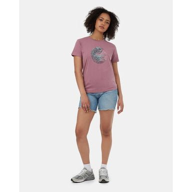 Tentree Portal Kelp T-shirt Dusky Orchid North Sea