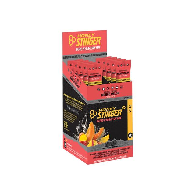 Honey Stinger Perform Rapid + Caffeine Hydration Drink Mix Box Of 10 Orange