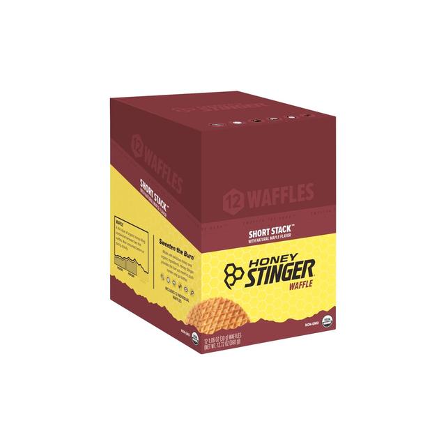 Honey Stinger Organic Waffle Box Of 12 Dark Red