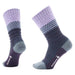 Smartwool Everyday Popcorn Cable Crew Socks Ultra Violet