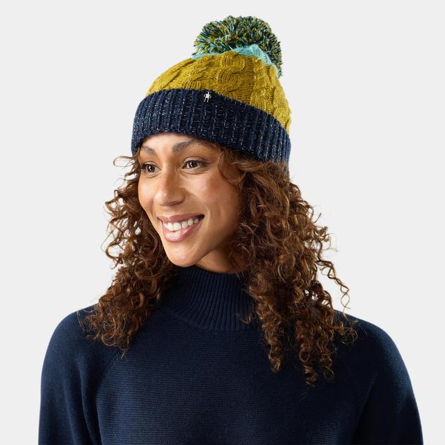 Smartwool Unisex Isto Retro Beanie Hat Bronze Olive Heather