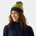 Smartwool Unisex Isto Retro Beanie Hat Bronze Olive Heather