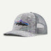 Patagonia Fitz Roy Trout Trucker Hat Rock Wash: Thermal Blue
