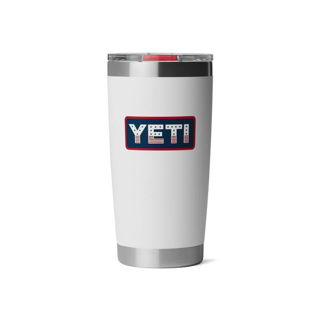 Yeti Rambler 20 Oz Tumbler - White/badge White/Badge