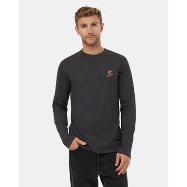 Tentree Winter Sasquatch Longsleeve Meteorite Black Heather Brushed Nickel