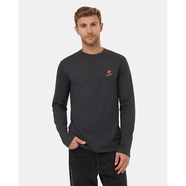 Tentree Winter Sasquatch Longsleeve Meteorite Black Heather Brushed Nickel