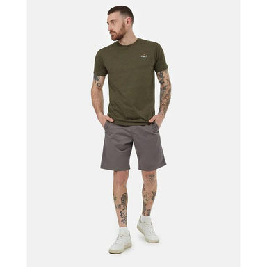 Tentree Sasquatch T-shirt Olive Night Green Heather Rubber