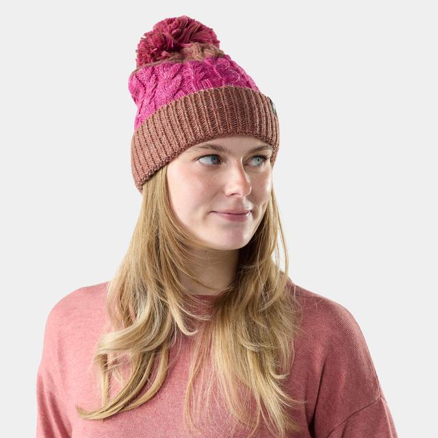 Smartwool Unisex Isto Retro Beanie Hat Mocha Heather