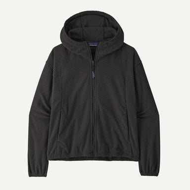 Patagonia Textured Fleece Hoody Black