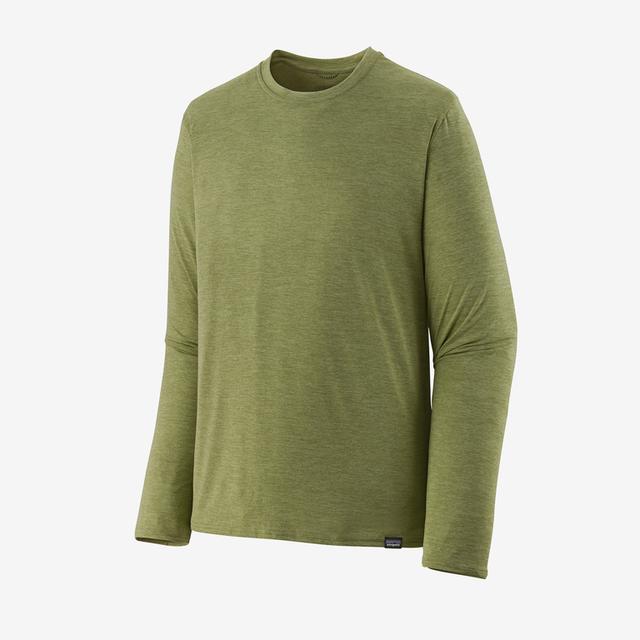 Patagonia L/s Cap Cool Daily Shirt Buckhorn Green - Light Buckhorn Green X-Dye