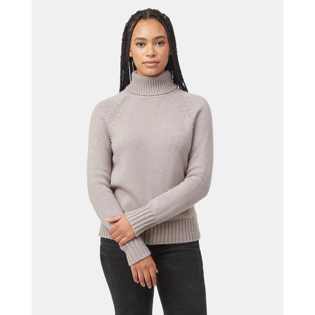 Tentree Highline Wool Turtleneck Sweater Zinc