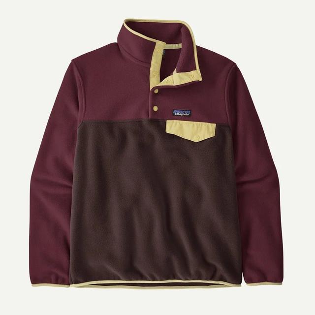 Patagonia Lightweight Synchilla Snap Den Brown