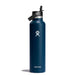 Hydro Flask 24 Oz Standard Mouth With Flex Straw Cap Indigo