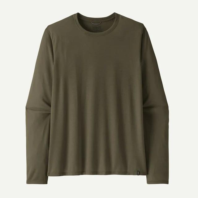 Patagonia Long Sleeved Capilene Cool Trail Shirt Basin Green