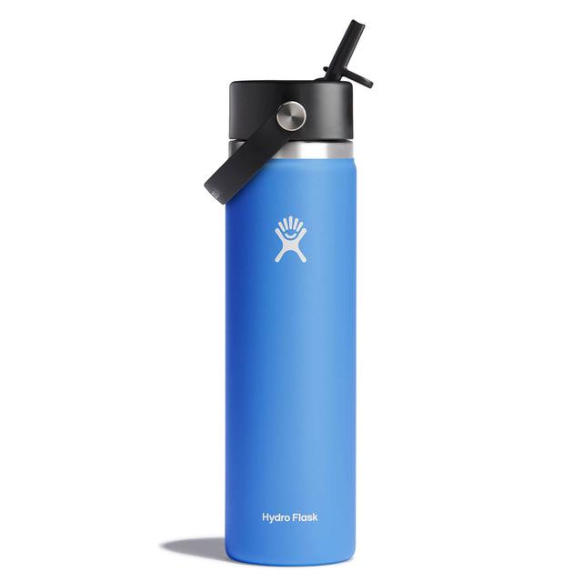 Hydro Flask 24 Oz Wide Mouth With Flex Straw Cap Cascade