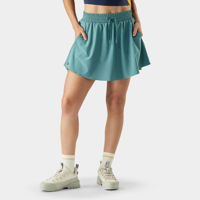 Smartwool Active Lined Skirt Dusty Teal