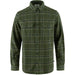 Fjallraven ÖVik Heavy Flannel Shirt Deep Forest/Laurel Green