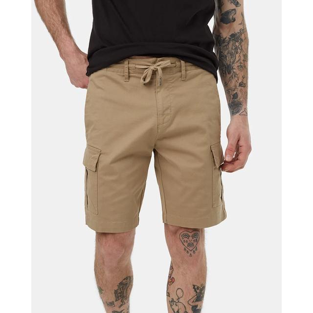 Tentree Twill Cargo Short Khaki