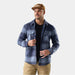 Smartwool Anchor Line Shirt Jacket Nightfall Blue Plaid