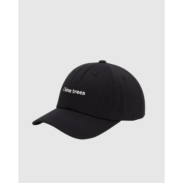 Tentree Slogan Peak Hat Meteorite Black I Love Trees