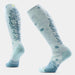 Smartwool Ski Ice Blossom Over The Calf Socks Frosty Green