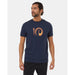 Tentree Artist Series Logo T-shirt Dress Blue Sequoia