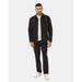 Tentree M Quilted Colville Shacket Meteorite Black