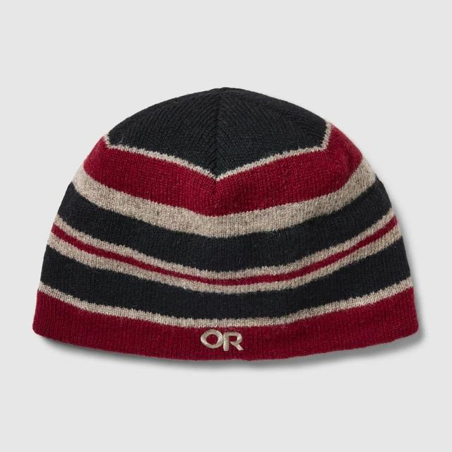 Outdoor Research Spitsbergen Windstopper Beanie Vermillion Stripe