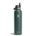 Hydro Flask 24 Oz Standard Mouth W/ Flex Straw Cap - Snapper Fir