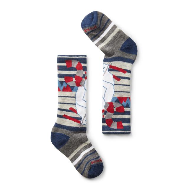 Smartwool ' Wintersport Yeti Pattern Over The Calf Socks Alpine Blue