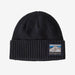 Patagonia Brodeo Beanie Line Logo Ridge: Classic Navy