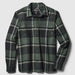 Outdoor Research Feedback Flannel Twill Shirt Dark Laurel Plaid