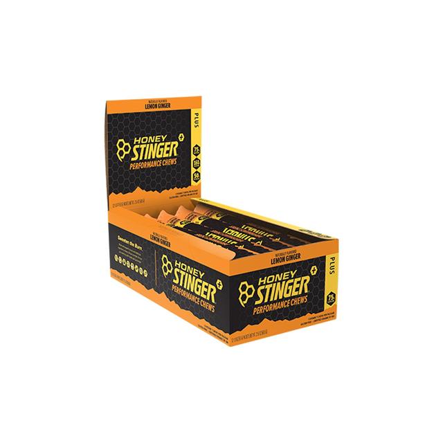 Honey Stinger Plus+ Performance Chews Box Of 12 Orange/Red