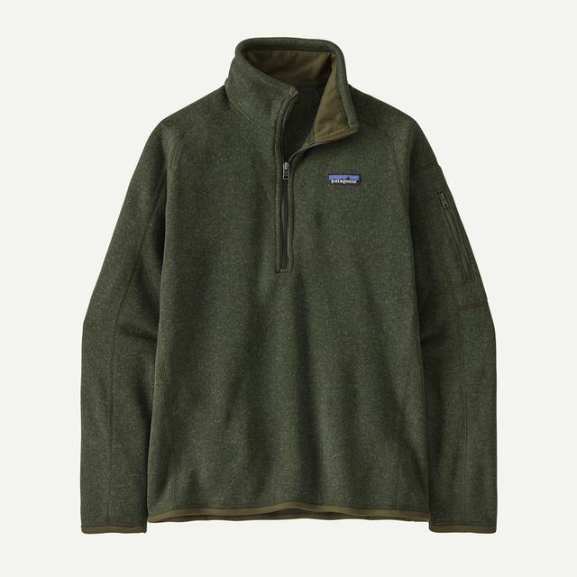 Patagonia Better Sweater 1/4 Zip Torrey Pine Green