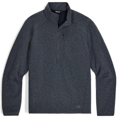 Outdoor Research Crescent Fleece Half Zip Storm Heather
