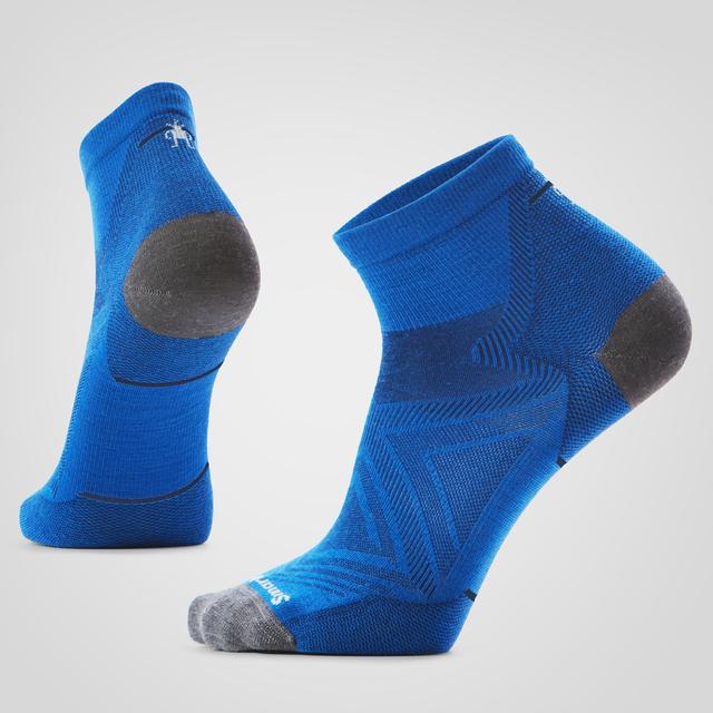 Smartwool Unisex Run Ankle Socks Laguna Blue/Deep Navy