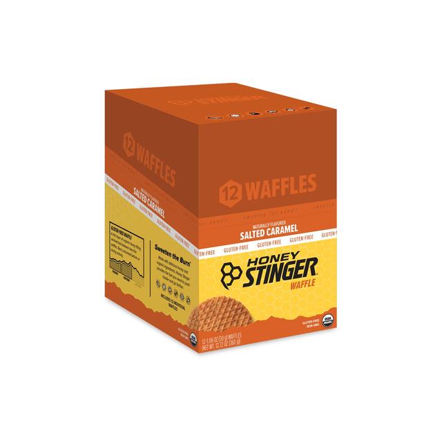 Honey Stinger Organic Gluten Free Waffle Box Of 12 White/Tan