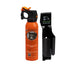 UDAP SOG 7.9oz. Safety Orange Bear Spray with Griz Guard Holster - Gear For Adventure