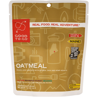 Good To-Go Oatmeal - Gear For Adventure