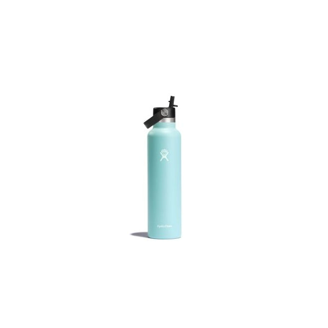 Hydro Flask 24oz Wide Mouth + Straw Lid - Hike & Camp