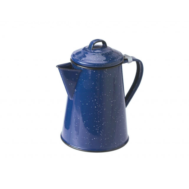 6 Cup Coffee Pot- Blue - Gear For Adventure