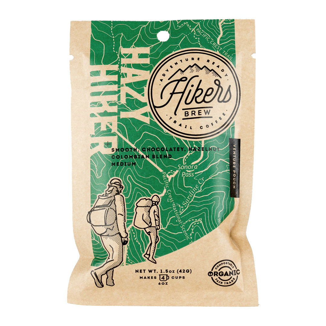 Hikers Brew Coffee | Hazy Hiker Hazelnut Coffee - Gear For Adventure