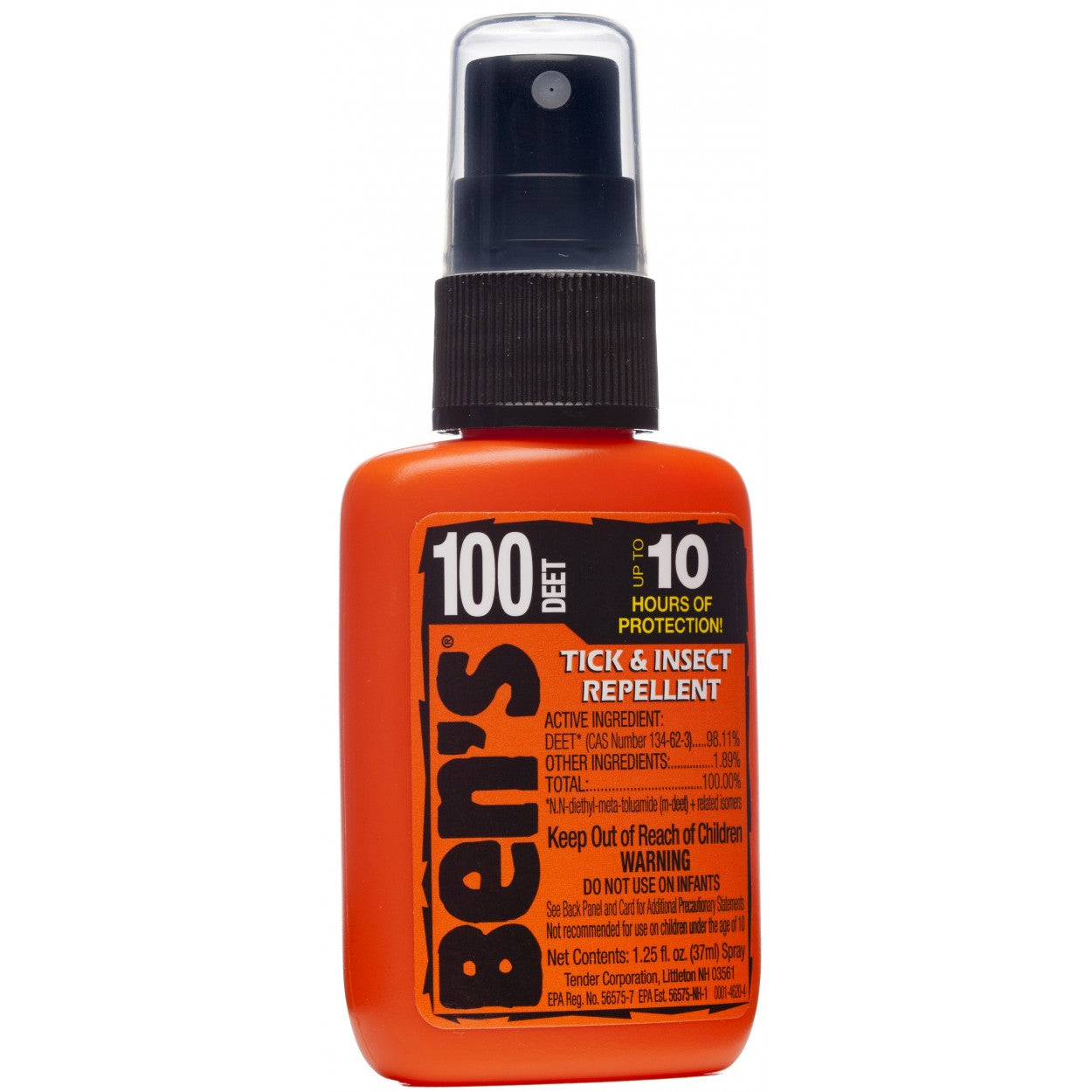 Bens 100 Max DEET Spray 1.25oz | Gear For Adventure